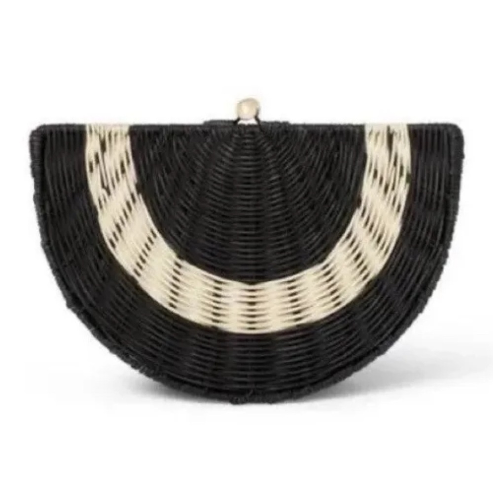 Tabitha Brown Lemon Clutch- Black